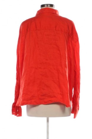 Γυναικείο πουκάμισο H&M, Μέγεθος XL, Χρώμα Πορτοκαλί, Τιμή 12,79 €