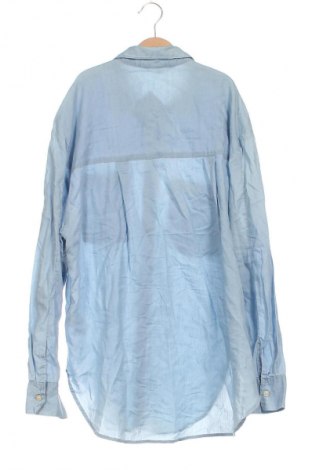 Дамска риза H&M L.O.G.G., Размер XS, Цвят Син, Цена 11,99 лв.