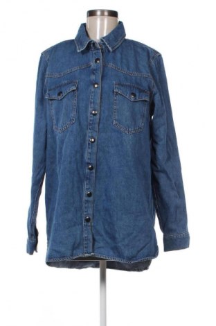 Damenbluse Kaffe, Größe M, Farbe Blau, Preis 11,99 €