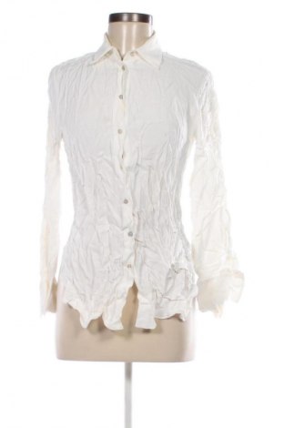 Дамска риза Massimo Dutti, Размер S, Цвят Бял, Цена 53,99 лв.