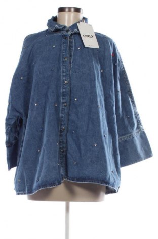 Damenbluse ONLY, Größe L, Farbe Blau, Preis € 30,99