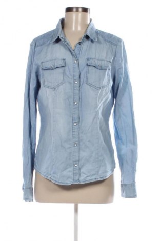 Дамска риза ONLY, Размер M, Цвят Син, Цена 12,99 лв.