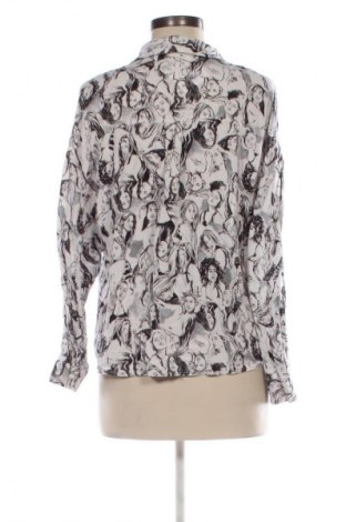 Дамска риза Pull&Bear, Размер M, Цвят Многоцветен, Цена 15,99 лв.