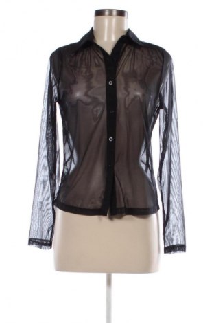 Дамска риза SHEIN, Размер M, Цвят Черен, Цена 11,99 лв.