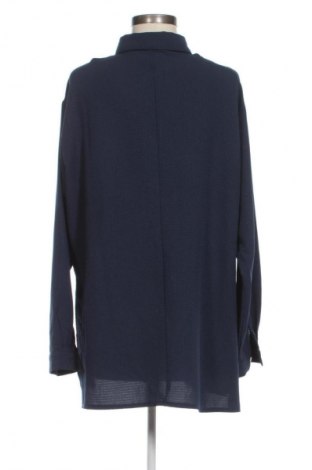 Дамска риза SHEIN, Размер M, Цвят Син, Цена 13,99 лв.