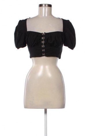 Γυναικείο πουκάμισο SHEIN, Μέγεθος S, Χρώμα Μαύρο, Τιμή 13,00 €