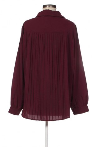 Дамска риза SHEIN, Размер M, Цвят Червен, Цена 17,99 лв.