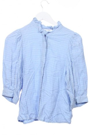 Damska koszula Samsoe & Samsoe, Rozmiar XS, Kolor Niebieski, Cena 123,99 zł