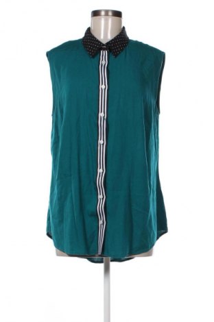 Damenbluse Sheego, Größe XXL, Farbe Grün, Preis € 17,39