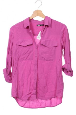 Γυναικείο πουκάμισο Sinsay, Μέγεθος XXS, Χρώμα Ρόζ , Τιμή 12,79 €