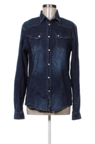 Γυναικείο πουκάμισο Sisley, Μέγεθος L, Χρώμα Μπλέ, Τιμή 28,18 €