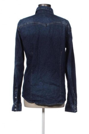 Γυναικείο πουκάμισο Sisley, Μέγεθος L, Χρώμα Μπλέ, Τιμή 28,18 €