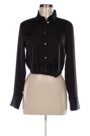 Дамска риза Stradivarius, Размер M, Цвят Черен, Цена 35,00 лв.
