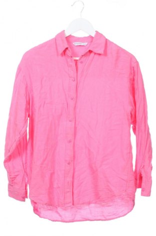 Γυναικείο πουκάμισο Stradivarius, Μέγεθος XS, Χρώμα Ρόζ , Τιμή 9,99 €