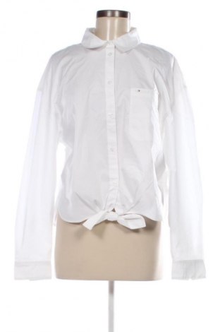 Γυναικείο πουκάμισο Tommy Jeans, Μέγεθος XL, Χρώμα Λευκό, Τιμή 86,99 €