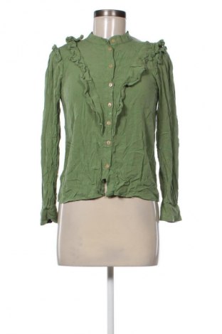 Cămașă de femei Trendyol, Mărime S, Culoare Verde, Preț 108,00 Lei