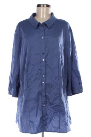 Damenbluse Ulla Popken, Größe 3XL, Farbe Blau, Preis € 32,99