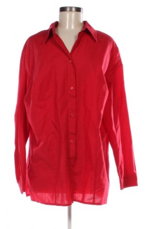 Γυναικείο πουκάμισο Unbranded, Μέγεθος XXL, Χρώμα Κόκκινο, Τιμή 13,99 €