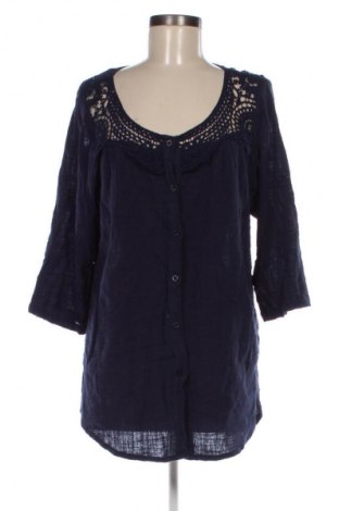 Дамска риза Unbranded, Размер L, Цвят Син, Цена 16,99 лв.