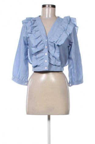 Damenbluse Unbranded, Größe S, Farbe Blau, Preis € 19,99