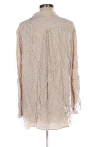 Γυναικείο πουκάμισο Uniqlo, Μέγεθος XXL, Χρώμα  Μπέζ, Τιμή 5,99 €