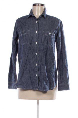 Дамска риза Uniqlo, Размер M, Цвят Син, Цена 19,99 лв.