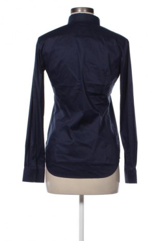 Дамска риза Uniqlo, Размер S, Цвят Син, Цена 16,99 лв.