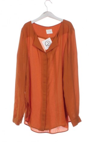 Γυναικείο πουκάμισο VILA, Μέγεθος XS, Χρώμα Καφέ, Τιμή 7,99 €