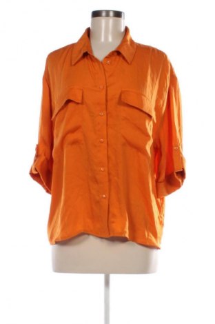 Γυναικείο πουκάμισο Vero Moda, Μέγεθος XL, Χρώμα Πορτοκαλί, Τιμή 20,18 €