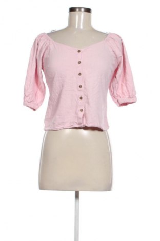 Γυναικείο πουκάμισο Vero Moda, Μέγεθος S, Χρώμα Ρόζ , Τιμή 10,23 €