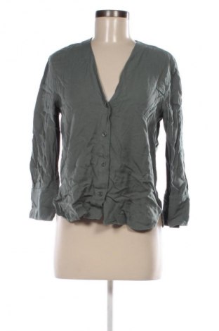 Γυναικείο πουκάμισο Zara, Μέγεθος S, Χρώμα Πράσινο, Τιμή 11,99 €