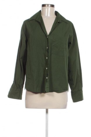 Cămașă de femei Zara, Mărime M, Culoare Verde, Preț 40,00 Lei