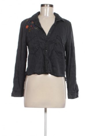 Γυναικείο πουκάμισο Zara, Μέγεθος M, Χρώμα Μαύρο, Τιμή 13,80 €