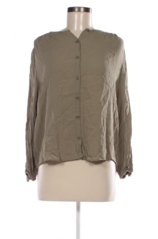 Дамска риза Zara, Размер M, Цвят Зелен, Цена 22,99 лв.