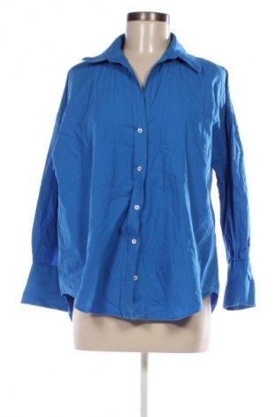 Γυναικείο πουκάμισο Zara, Μέγεθος M, Χρώμα Μπλέ, Τιμή 14,99 €