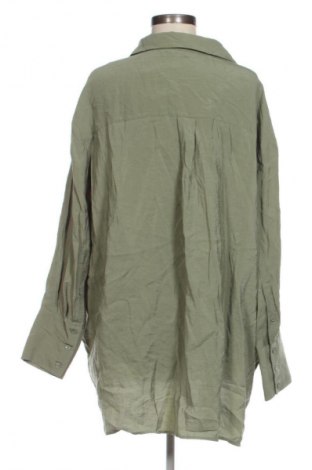 Γυναικείο πουκάμισο Zara, Μέγεθος L, Χρώμα Πράσινο, Τιμή 13,99 €