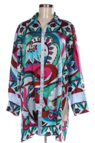 Дамска риза Zara, Размер M, Цвят Многоцветен, Цена 26,98 лв.