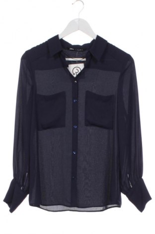 Damenbluse Zara, Größe XS, Farbe Blau, Preis € 11,99