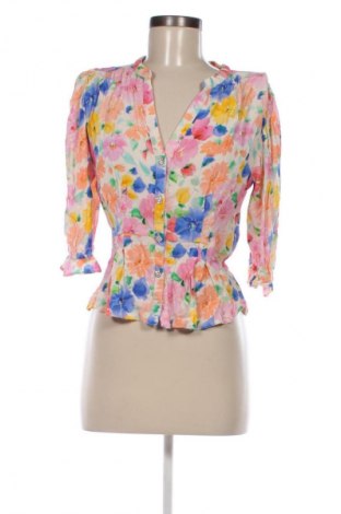 Дамска риза Zara, Размер L, Цвят Многоцветен, Цена 19,42 лв.