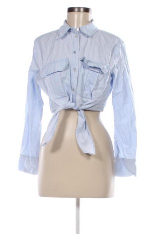 Γυναικείο πουκάμισο Zara, Μέγεθος M, Χρώμα Μπλέ, Τιμή 9,99 €