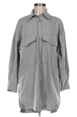 Cămașă de femei Zara, Mărime S, Culoare Gri, Preț 58,99 Lei