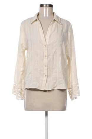 Γυναικείο πουκάμισο Zara, Μέγεθος M, Χρώμα  Μπέζ, Τιμή 13,80 €