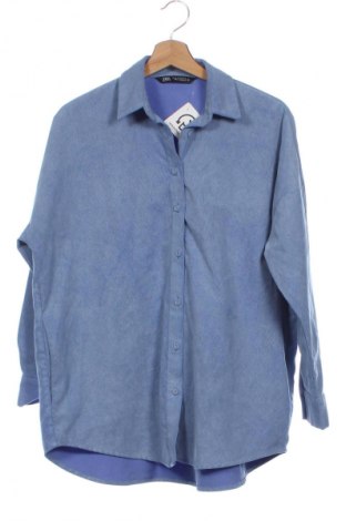 Damenbluse Zara, Größe XS, Farbe Blau, Preis € 15,99