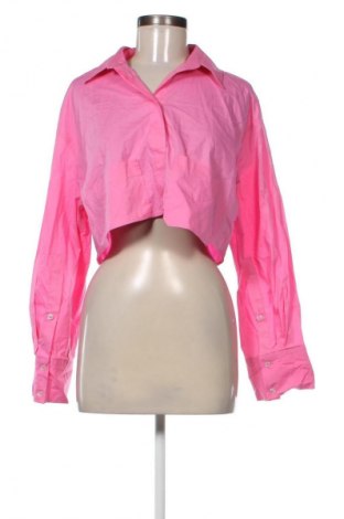 Дамска риза Zara, Размер M, Цвят Розов, Цена 24,99 лв.