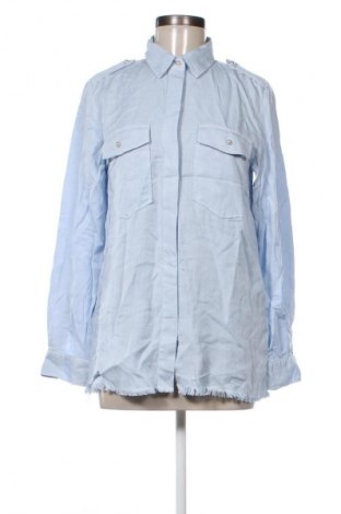 Cămașă de femei Zara, Mărime M, Culoare Albastru, Preț 74,99 Lei