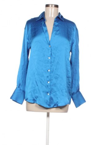 Дамска риза Zara, Размер XS, Цвят Син, Цена 50,99 лв.