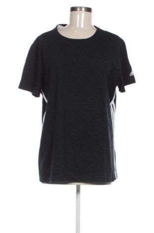 Damen T-Shirt Adidas, Größe XXL, Farbe Schwarz, Preis € 8,99