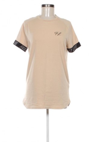 Dámské tričko Bershka, Velikost S, Barva Béžová, Cena  149,00 Kč