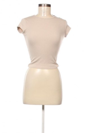 Dámské tričko Bershka, Velikost XS, Barva Béžová, Cena  215,00 Kč