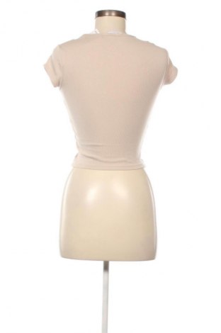 Dámské tričko Bershka, Velikost XS, Barva Béžová, Cena  215,00 Kč